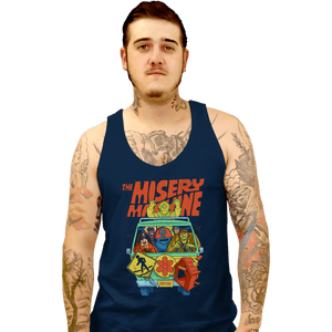 Secret_Shirts Tank Top, Unisex / Small / Navy Misery Machine