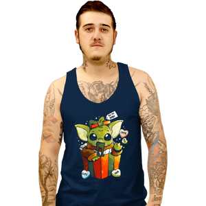 Daily_Deal_Shirts Tank Top, Unisex / Small / Navy Be My Baby