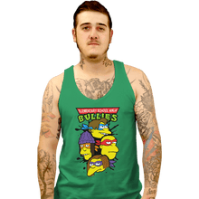 Load image into Gallery viewer, Shirts Tank Top, Unisex / Small / Irish Green Ninja Bullies
