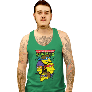 Shirts Tank Top, Unisex / Small / Irish Green Ninja Bullies