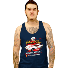 Load image into Gallery viewer, Secret_Shirts Tank Top, Unisex / Small / Navy Mifune Motors
