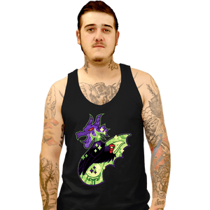 Shirts Tank Top, Unisex / Small / Black Magical Silhouettes - Maleficent