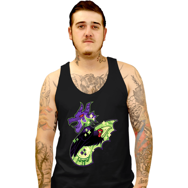Shirts Tank Top, Unisex / Small / Black Magical Silhouettes - Maleficent