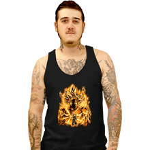 Load image into Gallery viewer, Daily_Deal_Shirts Tank Top, Unisex / Small / Black Golden Ultrainstinct
