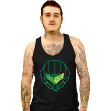Load image into Gallery viewer, Secret_Shirts Tank Top, Unisex / Small / Black Metroid Face
