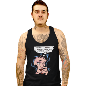 Daily_Deal_Shirts Tank Top, Unisex / Small / Black Second Land