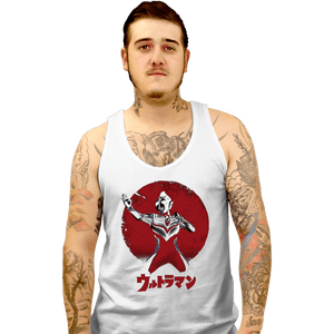 Shirts Tank Top, Unisex / Small / White Ultra Crusader