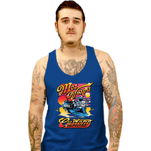 Load image into Gallery viewer, Secret_Shirts Tank Top, Unisex / Small / Royal Blue Mos Vespa Customs
