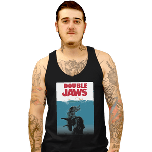 Shirts Tank Top, Unisex / Small / Black Double Jaws