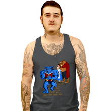 Load image into Gallery viewer, Secret_Shirts Tank Top, Unisex / Small / Charcoal Torn Between Two Beasts

