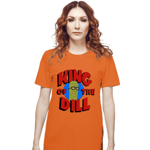 Secret_Shirts T-Shirts, Unisex / Small / Orange King Of The Dill!