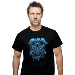 Shirts T-Shirts, Unisex / Small / Black Mega Rockman
