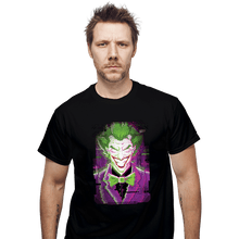 Load image into Gallery viewer, Daily_Deal_Shirts T-Shirts, Unisex / Small / Black Glitch Joker

