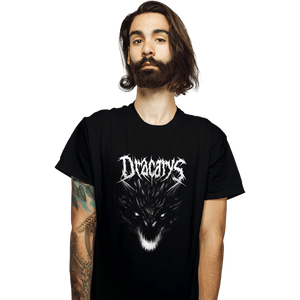 Secret_Shirts T-Shirts, Unisex / Small / Black Dracarys Metal T-Shirt