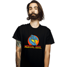 Load image into Gallery viewer, Daily_Deal_Shirts T-Shirts, Unisex / Small / Black Mortal Duel
