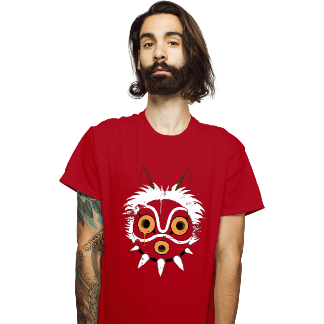 Shirts T-Shirts, Unisex / Small / Red Graffiti Princess