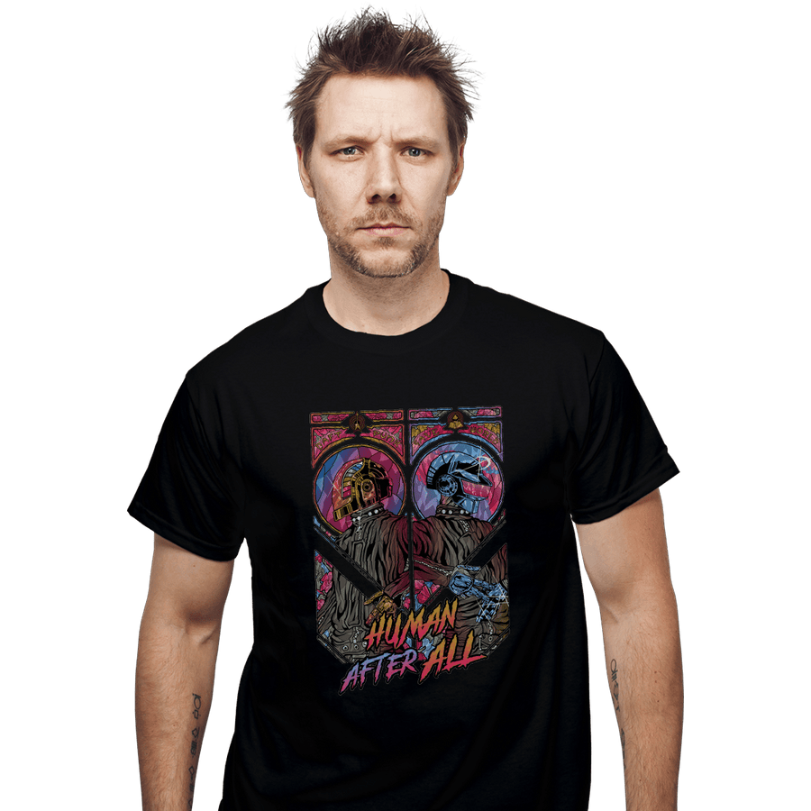 Shirts T-Shirts, Unisex / Small / Black Human After All