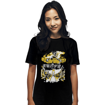 Shirts T-Shirts, Unisex / Small / Black Attack on Moon