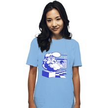 Load image into Gallery viewer, Secret_Shirts T-Shirts, Unisex / Small / Powder Blue Light Wave
