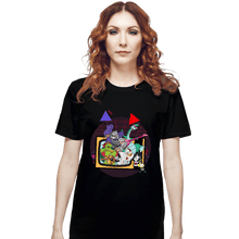 Load image into Gallery viewer, Daily_Deal_Shirts T-Shirts, Unisex / Small / Black Toon Takeover
