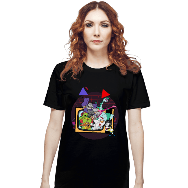 Daily_Deal_Shirts T-Shirts, Unisex / Small / Black Toon Takeover