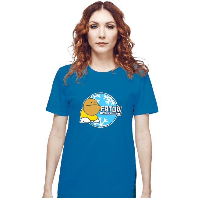 Shirts T-Shirts, Unisex / Small / Sapphire Fatov