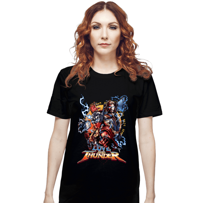 Secret_Shirts T-Shirts, Unisex / Small / Black Thunder And Love