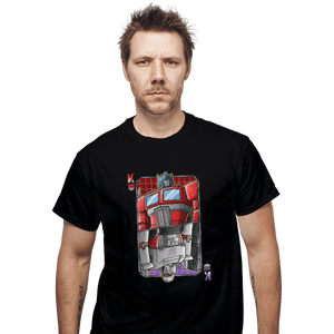 Shirts T-Shirts, Unisex / Small / Black King Autobot