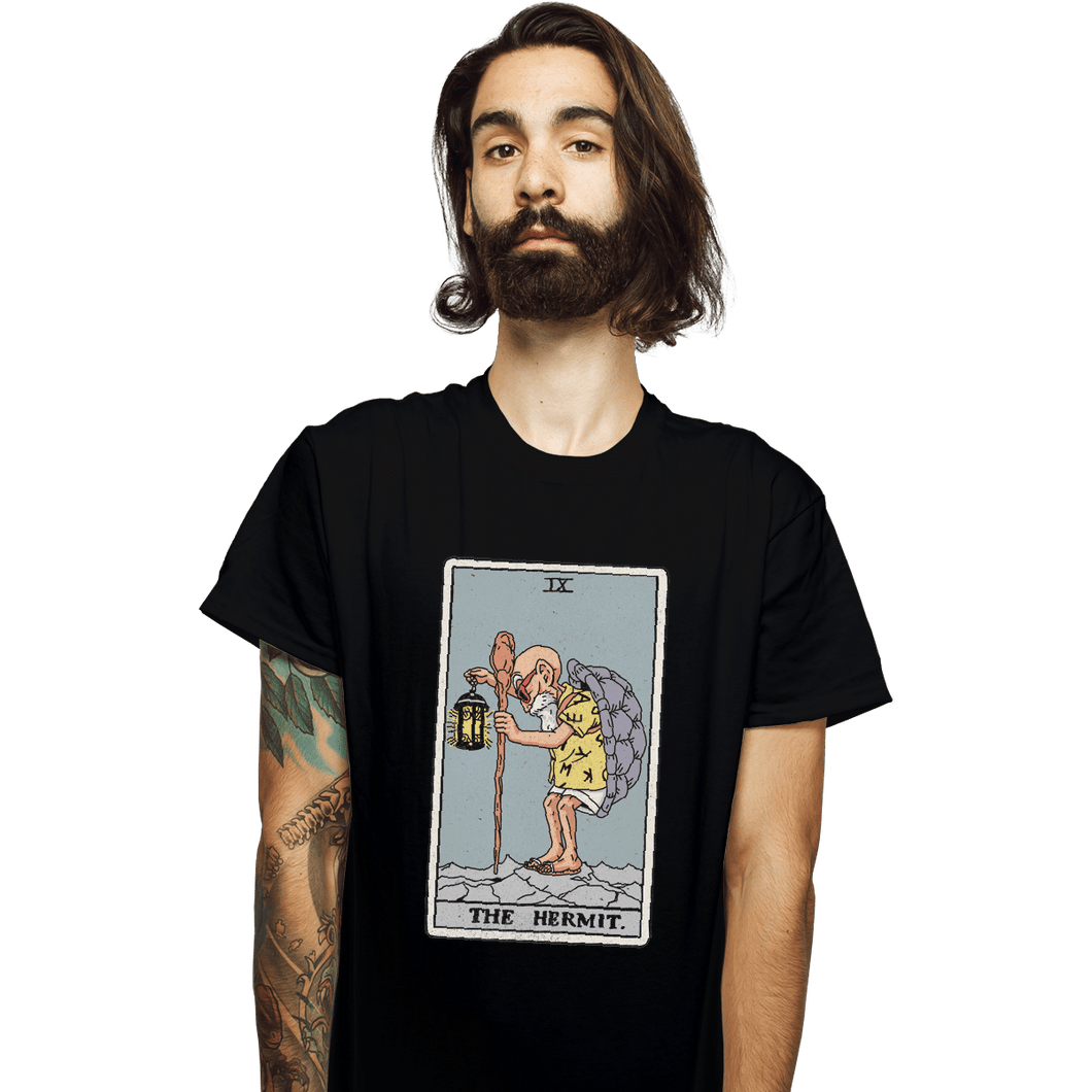 Shirts T-Shirts, Unisex / Small / Black The Hermit