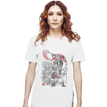 Shirts T-Shirts, Unisex / Small / White Between Worlds Sumi-e