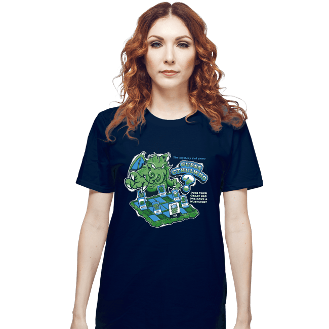 Secret_Shirts T-Shirts, Unisex / Small / Navy Guess Cthulwho
