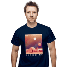 Load image into Gallery viewer, Shirts T-Shirts, Unisex / Small / Navy Visit Tatooine
