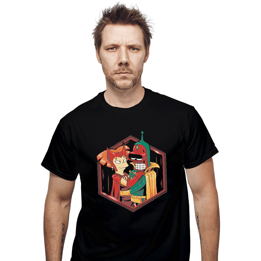 Shirts T-Shirts, Unisex / Small / Black A Futuristic Couple