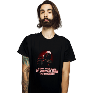 Daily_Deal_Shirts T-Shirts, Unisex / Small / Black Disturbing Xmas