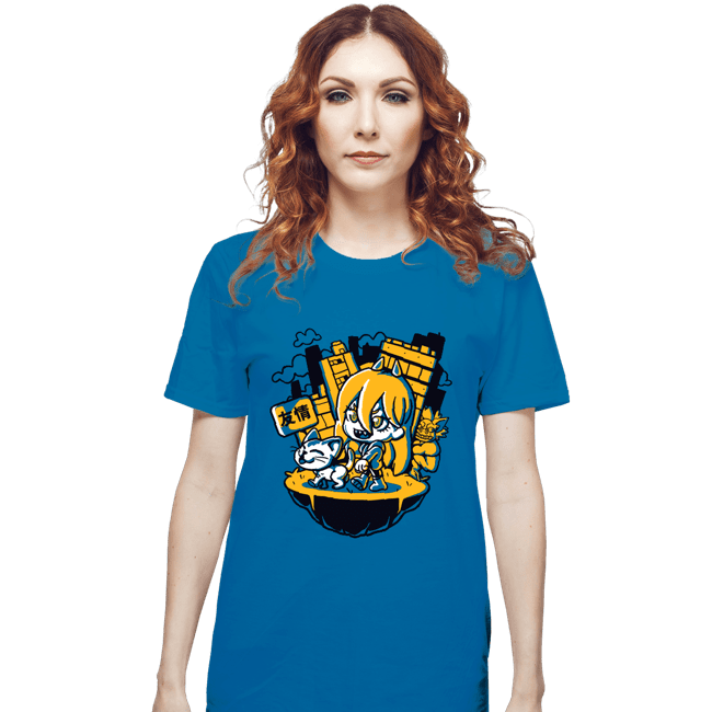 Daily_Deal_Shirts T-Shirts, Unisex / Small / Sapphire Chainsaw Power