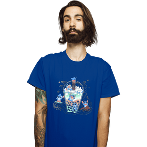 Secret_Shirts T-Shirts, Unisex / Small / Royal Blue Boba Stitch
