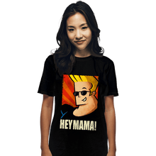 Load image into Gallery viewer, Daily_Deal_Shirts T-Shirts, Unisex / Small / Black Hey Mama!
