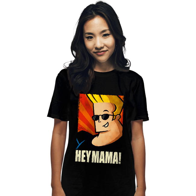 Daily_Deal_Shirts T-Shirts, Unisex / Small / Black Hey Mama!