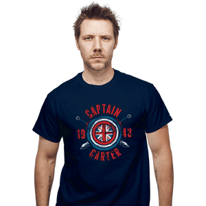 Secret_Shirts T-Shirts, Unisex / Small / Navy Capt Carter