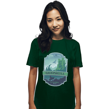 Shirts T-Shirts, Unisex / Small / Forest Grayskull Strong Ale