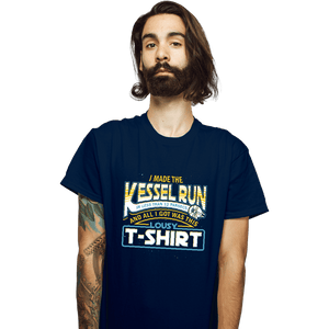 Shirts T-Shirts, Unisex / Small / Navy I Made The Kessel Run