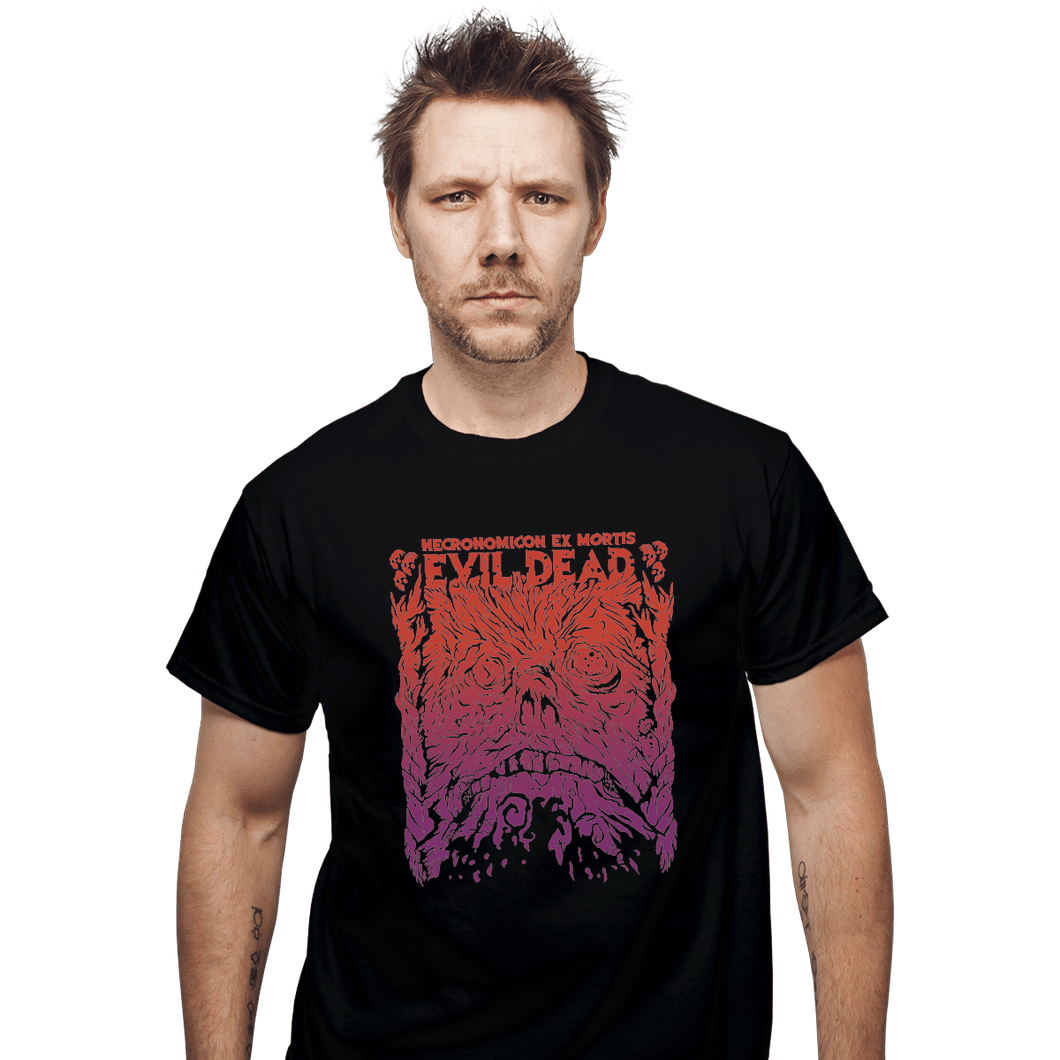 Shirts T-Shirts, Unisex / Small / Black Necronomicon Ex Mortis