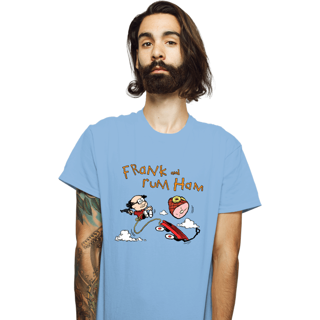 Secret_Shirts T-Shirts, Unisex / Small / Powder Blue Frank & Rum Ham!