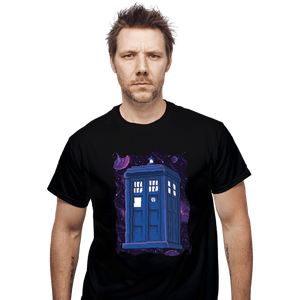 Daily_Deal_Shirts T-Shirts, Unisex / Small / Black Pixel Tardis