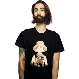 Secret_Shirts T-Shirts, Unisex / Small / Black Straw Hat