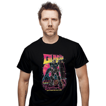 Shirts T-Shirts, Unisex / Small / Black 80s Retro RX-78-2