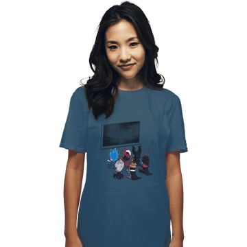 Shirts T-Shirts, Unisex / Small / Indigo Blue School Of Villains