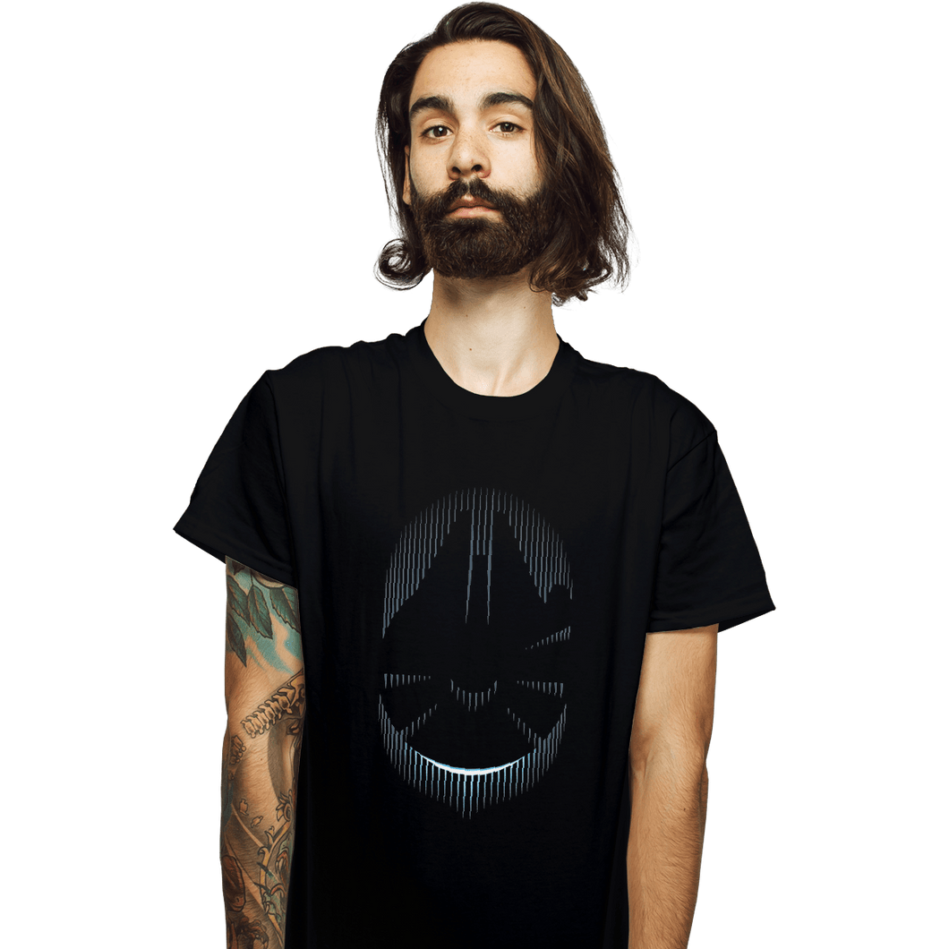 Shirts T-Shirts, Unisex / Small / Black Minimal Falcon