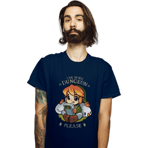 Shirts T-Shirts, Unisex / Small / Navy One More Dungeon