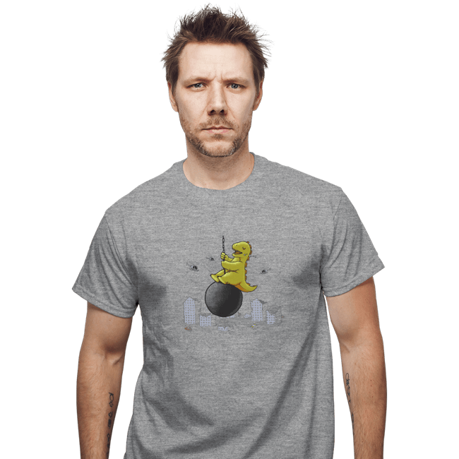 Shirts T-Shirts, Unisex / Small / Sports Grey Wrecking Ball